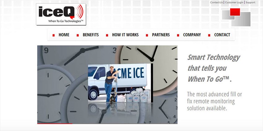 IceQ is another niche industry. When they needed a web presence for their start up business, we got the job done.